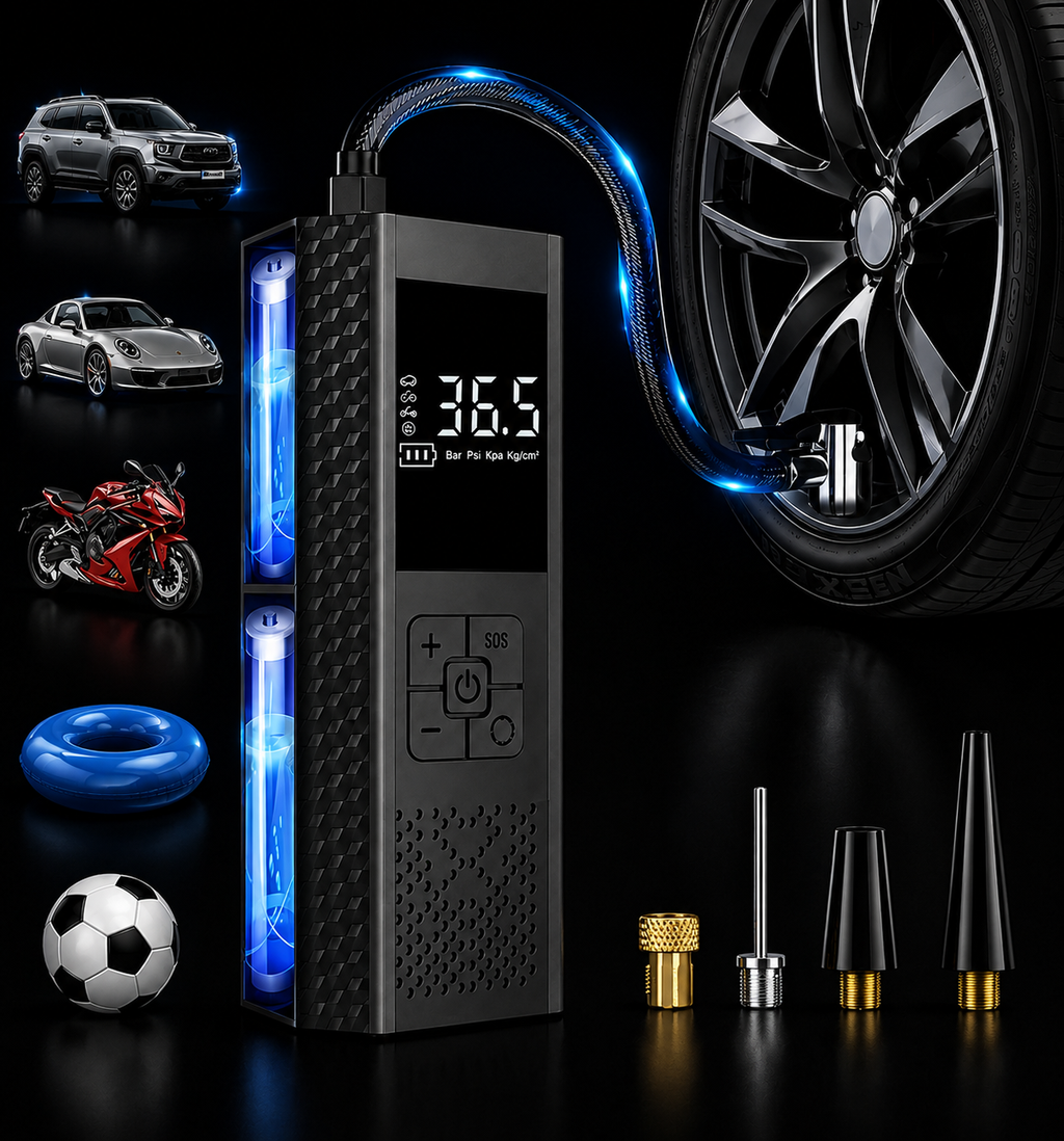 LeviVita AirGo - Standard Portable Air Compressor