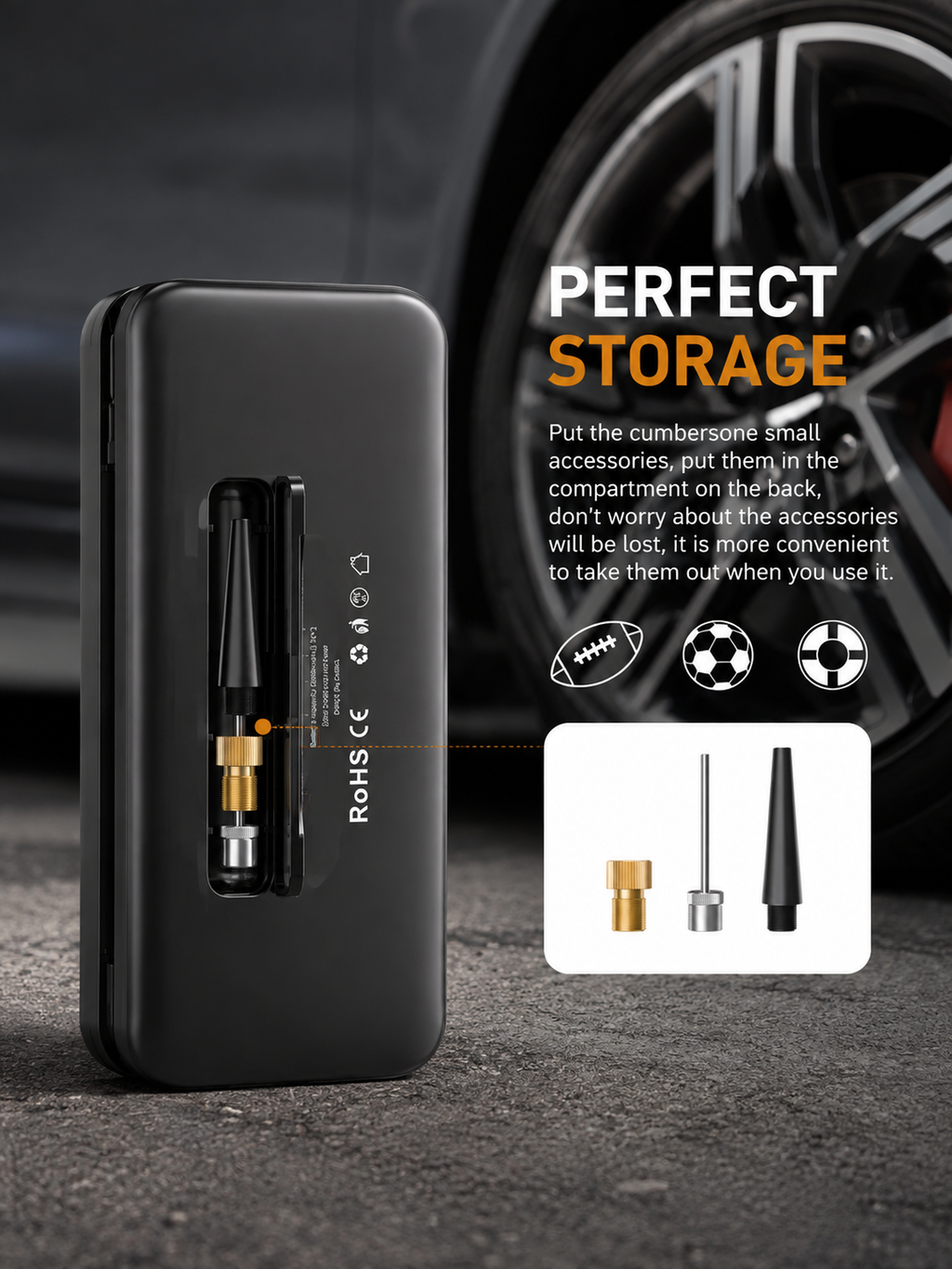 LeviVita AirPro - Portable Smart Air Compressor